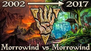 Morrowind vs Morrowind ESO