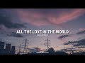 All the love in the world - The Outfield || Letra en español/inglés.