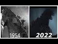 EVOLUTION OF GODZILLA Roar 1954 2022