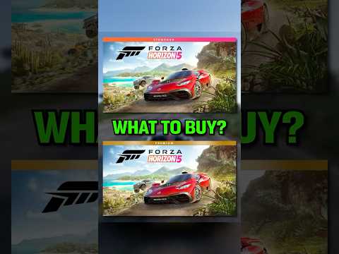 Which Edition of Forza Horizon 5 Should YOU Get on PS5?