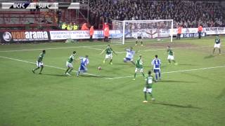preview picture of video 'Worcester City FC V Scunthorpe United FC FA Cup 2nd round replay'