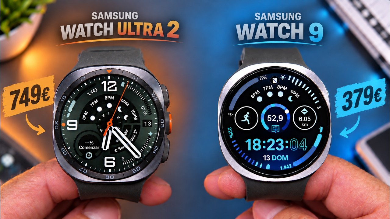 Samsung Watch9 vs Samsung Watch Ultra2 ⌚ Todas las DIFERENCIAS