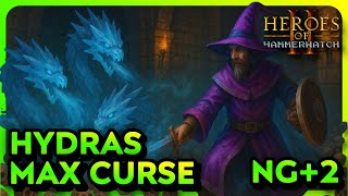 Frost Hydras Wizard Curse run | NG+2 | Heroes of Hammerwatch 2 | Roguelite / ARPG gameplay