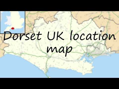 How to pronounce Dorset UK location map in English?