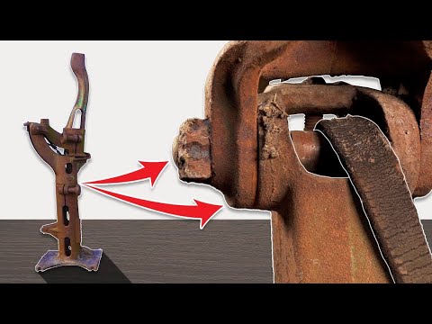 Rusty Shoe Making Jack Restoration