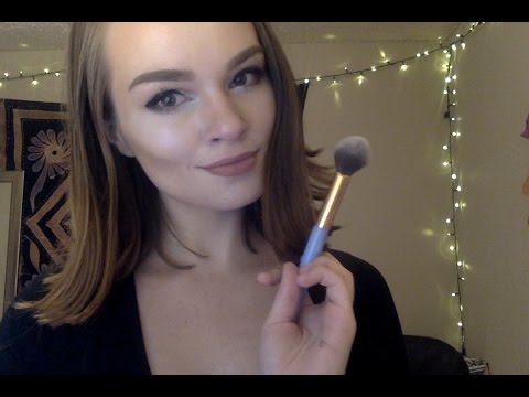**ASMR Soft-Spoken Makeup Artist Role-play**