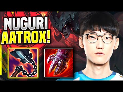 NUGURI IS READY FOR AATROX WITH NEW ITEMS! - FPX Nuguri Plays Aatrox Top vs Gnar! | Season 11