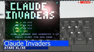 Atari XL/XE -=Claude Invaders=-
