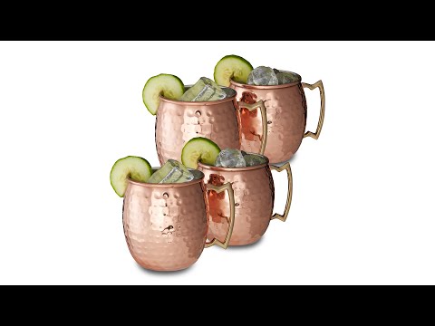 Verre Moscow Mule lot de 4 Nombre de pièces dans le lot : 4