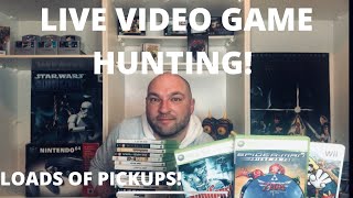 Live Video Game Hunting | EP. 5 | Game Room Update | Pickups for Xbox 360 | PS3 | Wii | DS | PS2