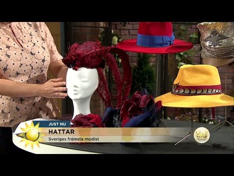 Hattfest i studion! - Nyhetsmorgon (TV4)