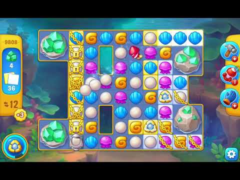 Fishdom Easy Level 9808 (with ingame boosters) @choraelmin