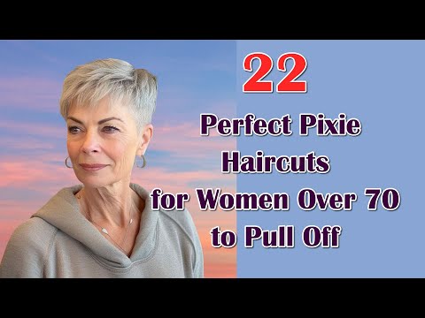 22 Elegant Pixie Hairstyles for Women over 70 to Pull Off