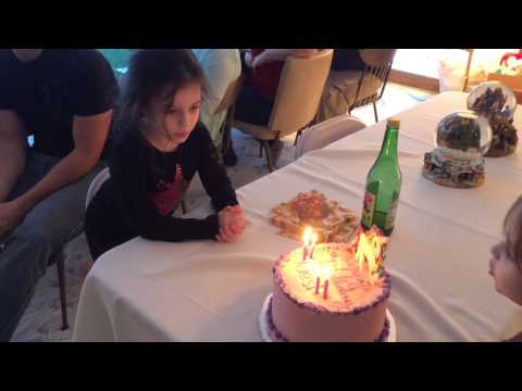 Liesl's Sixth Birthday Cake