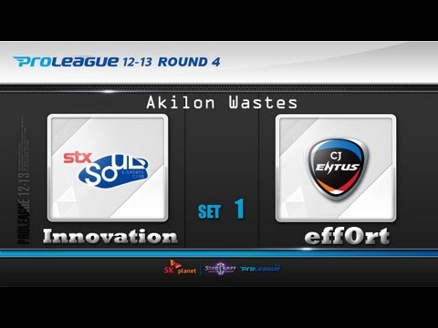 [0427] Innovation(STX) vs effOrt(CJ) 1SET  Akilon Wastes - Stracraft 2,esportstv