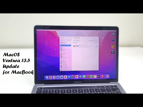 Latest Software Update for MacBook Ventura 13.5