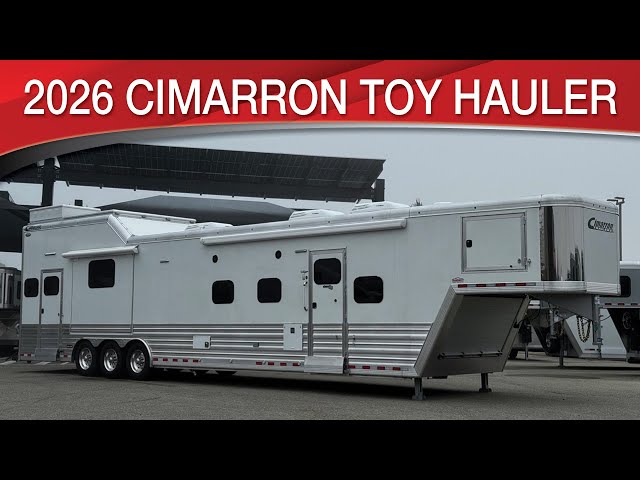 Preview image of 2025 Cimarron Freedom Custom Toy Hauler With Living Quarters youtube video