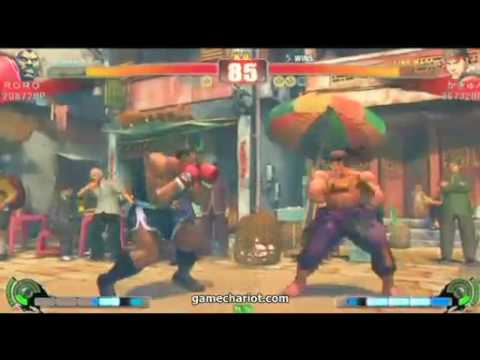 SF4 120308 - RORO(Boxer) vs. Kaqn(Ryu)