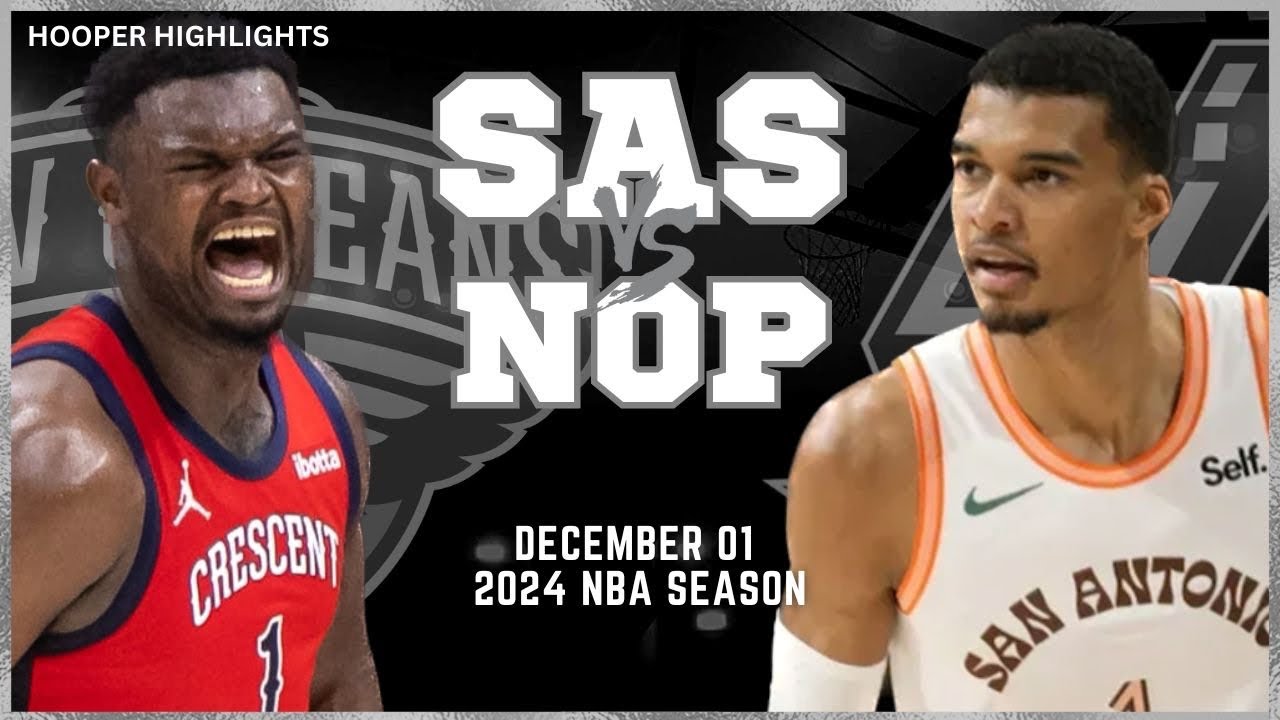 02.12.2023 | New Orleans Pelicans 121-106 San Antonio Spurs