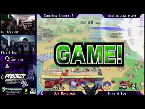 Blacklisted 2 Doubles: Kysce + Frozen (B) vs Bobo + MorKs (R)
