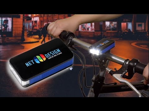 COB Light with Bike Attachment - Full Color - Clearance