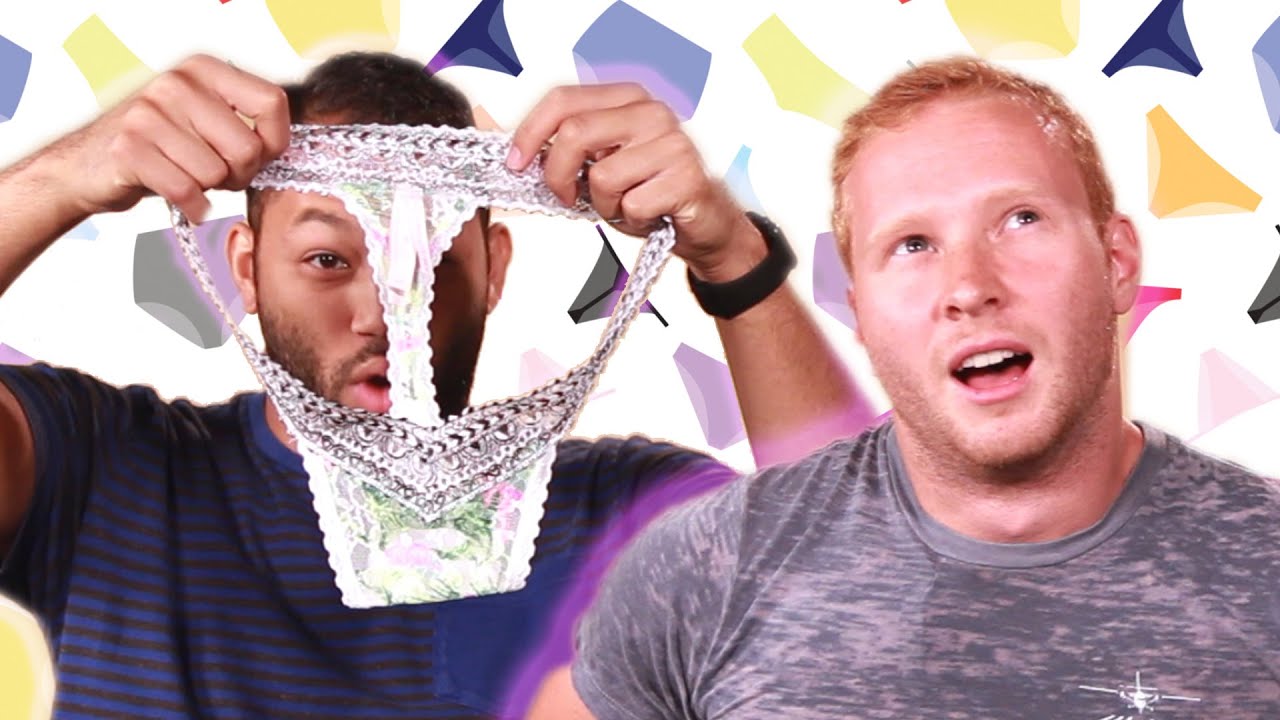 Men Try Thongs For A Day