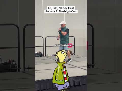 Актеры сериала «Эд, Эдд, Н. Эдди» воссоединились на фестивале Nostalgia Con Denver 2025 #шорты