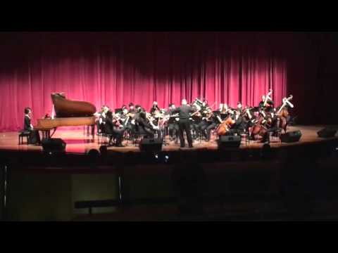 Shostakovich Piano Concerto No 2  2nd mov   Shian Li Chiam Pianist with Mr Nick Smith Conductor