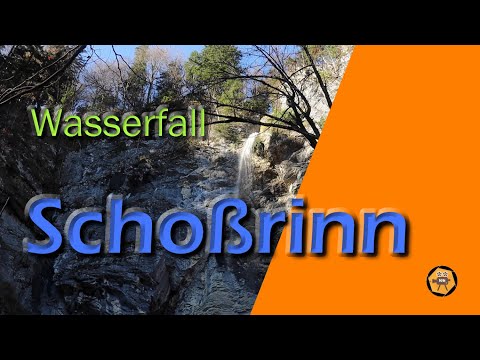 Der Wasserfall Schoßrinn im Priental