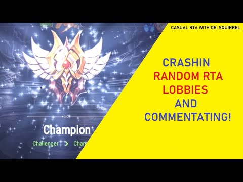 I Crashed Random RTA Lobbies and Commentated the Matches [Casual RTA with Dr. Squirrel]