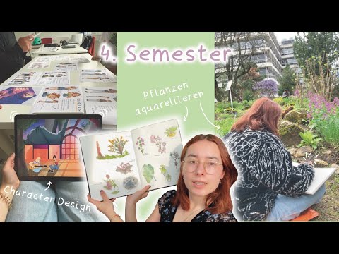 Projektarbeiten 4. Semester // Illustration-Studium