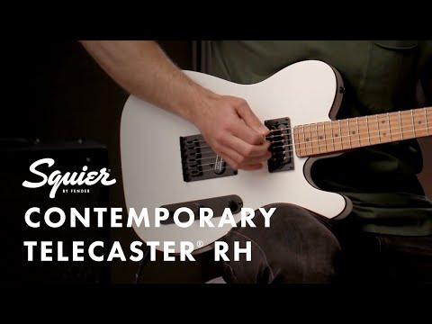 Электрогитара Squier By Fender Contemporary Telecaster RH Gunmetal Metallic