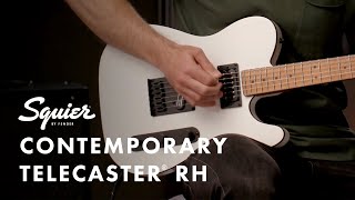 Video thumbnail for Exploring The Squier Contemporary Telecaster RH | Fender by Fender