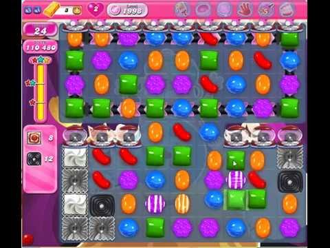 Candy Crush Saga Level 1998 - NO BOOSTERS - 3 Stars