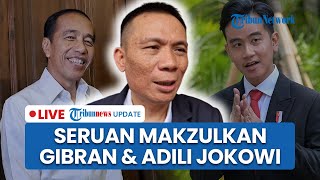 LIVE: Rismon Sianipar Serukan Makzulkan Gibran hingga Adili Jokowi Buntut Tuduhan Ijazah Palsu