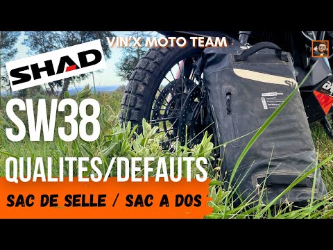 #Matos : Shad SW38 - Sac à Dos/Sac de Selle Etanche - Qualités/Défauts en 8 Critères