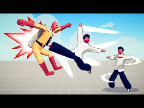 IP MAN - KUNGFU MASTER vs EVERY UNITS | TABS - Totally Accurate Battle Simulator
