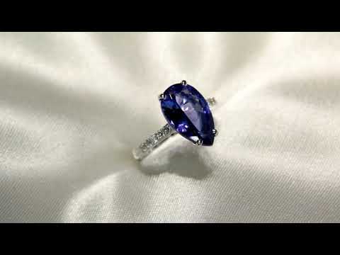 8 MM Certificato Tanzanite Naturale Taglio Rotondo 2.35 Cts Lucido Sciolto Gemme - Foto 4