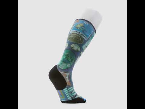 Презентація: SmartWool Ski Targeted Cushion Explorer Print OTC - 002897 (092/Deep Navy)
