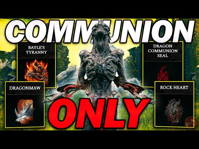 Elden Ring, but I can ONLY Use Dragon Communion Incantations!