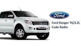 Code Radio Ford Ranger