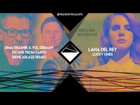 Lana Del Rey x Dima Krasnik x Rene Ablaze - Lucky Ones Escape From The Earth (TranceX Mashup)