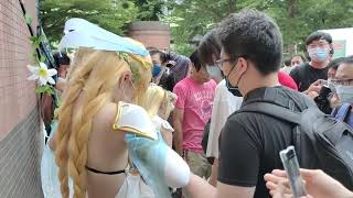 台湾レイヤーが凄い！？綺麗過ぎるボディラインと際どい露出！？#cwt-61　♯317