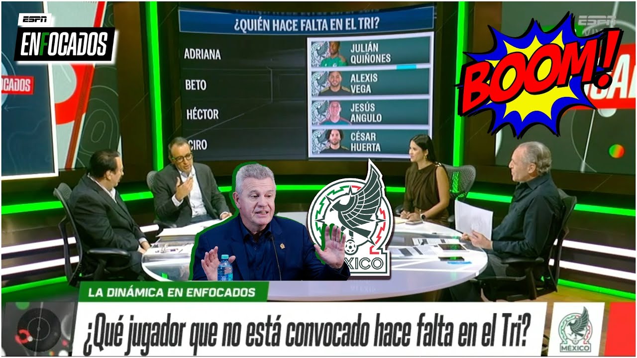 JULIAN QUIÑONES, ALEXIS VEGA, CHINO HUERTA y JESÚS ANGULO hicieron mucha falta en el TRI | Enfocados