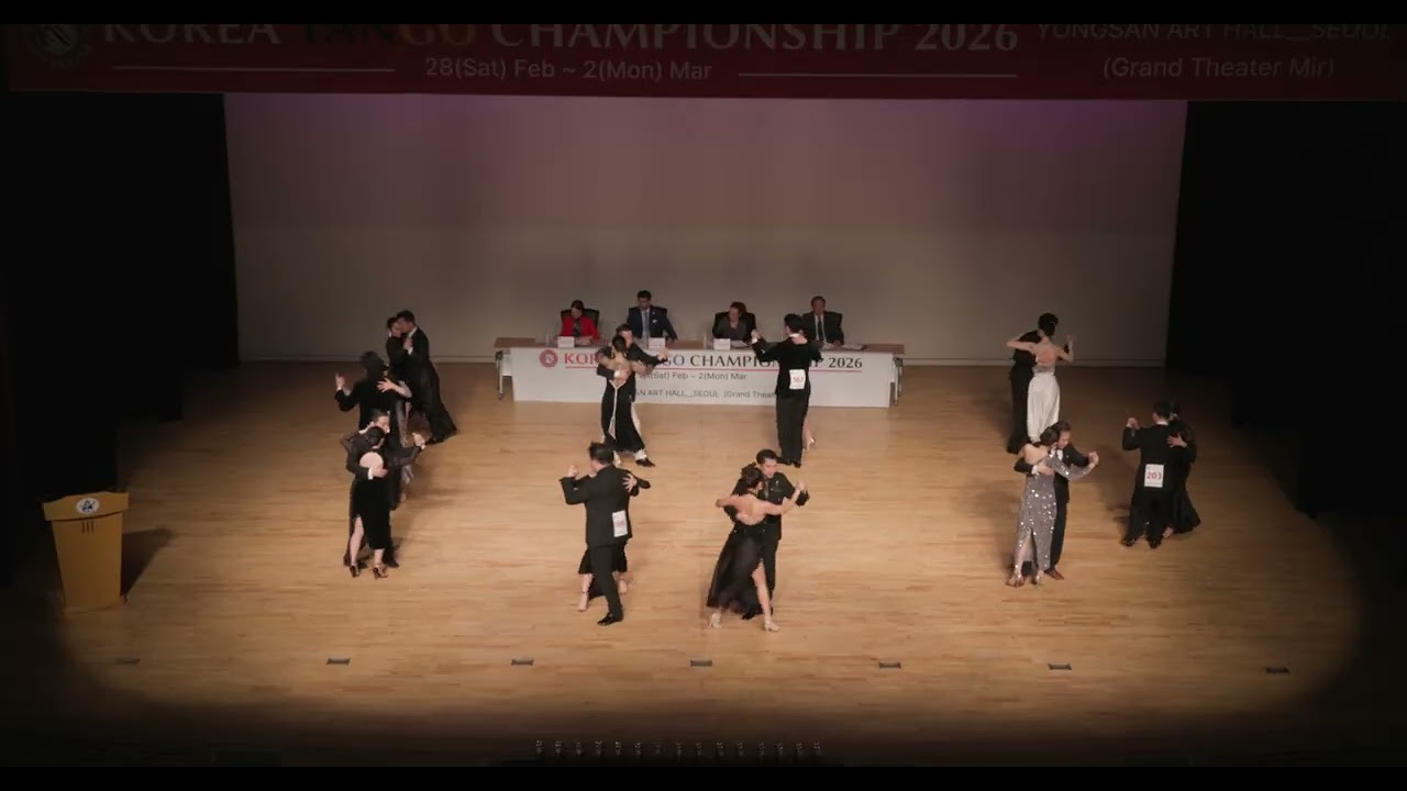 Korea Tango Championship | Milonga Semi Final 1 Ronda