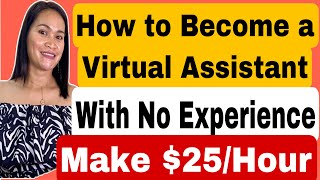 Earn $25/Hour As a Virtual Assistant With No Experience | The four of us