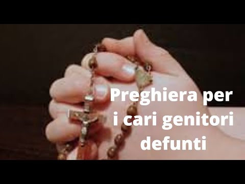 Prayer for deceased parents