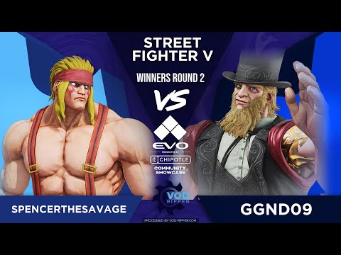 GGND09 (Alex) vs SpencertheSavage (G) - Winners Round 2 - Community Showcase at Evo 2023