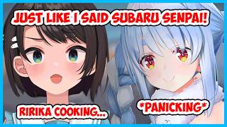 Subaru finally understands why Pekora looks terrified after Genkai Meshi with Ririka