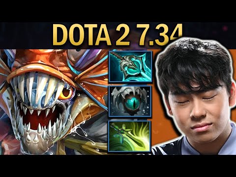 Slark Dota 2 Gameplay Ana with Dispenser - Harpoon